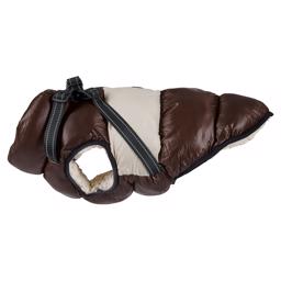 Companion Vinter Hundejakke med Indbygget Sele Brun/Taupe